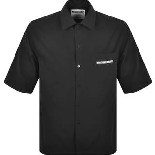 Moschino Short Sleeve Poplin Shirt Black
