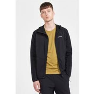 Sweatshirt med hætte CRAFT ADV HiT Zip Hoodie 1912459-999000 Størrelse S