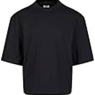 Urban Classics Organic Oversized Cropped T-shirt - L - black
