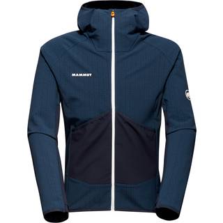 Mammut Eiger Speed ML Hybrid Hooded Jacket Fleecejakke Herrer størrelse XXL farve blå