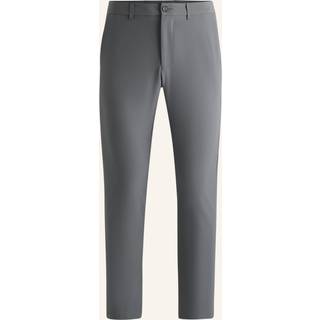 BOSS Green Herren Funktionshose grau Slim Fit