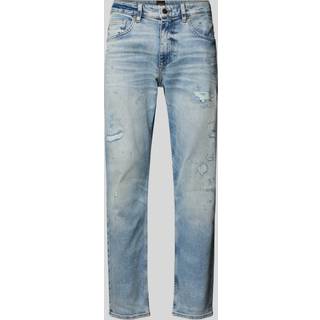 BOSS Orange Herren Jeans blau