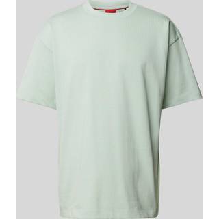 All-gender T-shirt med oversize fit i bomuld og med logomærkat