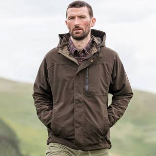 Hoggs of Fife - Struther W/p Zip Through Jakke Mørkegrøn Herre L Ribejagtogfikseri.dk