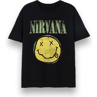 Vanilla Underground Unisex Adults Nirvana Licensed 100% Cotton T-shirtStor