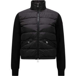 Two-tone quilted jacket - M