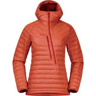 Cecilie Down Light Anorak W Energy Red/Red Leaf (M)