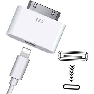 3 stk.8-pin til 30-pin adapter til iPhone, iPad ..