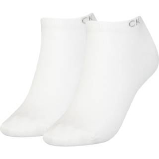 Calvin Klein 2-pak Women Sneaker Socks - White - One Size