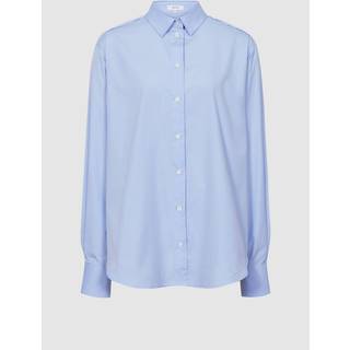Reiss Reiss Blue Jenny Cotton Poplin Shirt