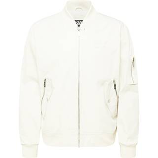 KARL LAGERFELD Herren Jacke weiß uni mit Motiv