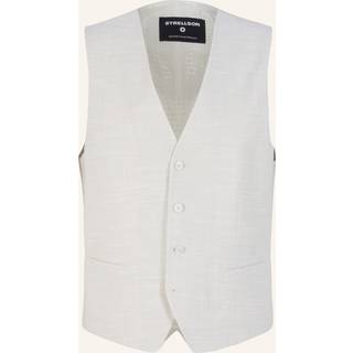 Strellson Herren Weste beige meliert Slim Fit