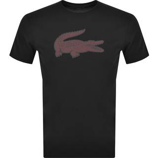 Lacoste Sport Logo T Shirt Black