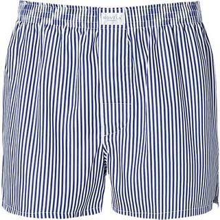 Novila Herren Boxershorts blau Reine Baumwolle Gestreift