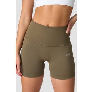 Define Seamless Pocket Shorts Wmn Dark Sand