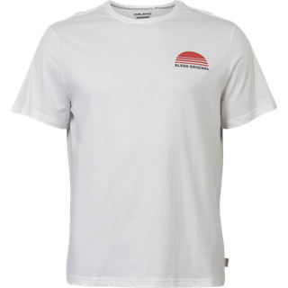 Blend Herre T-shirt Plus Size - Snow White - 5XL