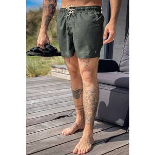 Clean Cut swim shorts - Bottle Green