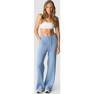 Soft Knit Oversized Pants Light Blue