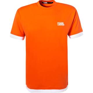 KARL LAGERFELD Herren T-Shirt orange