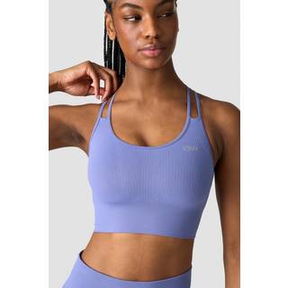 Ribbed Define Seamless Sports Bra Violet Blue
