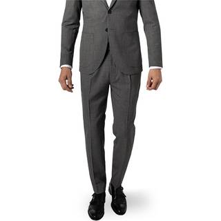 JOOP! Herren Bundfaltenhose grau Slim Fit