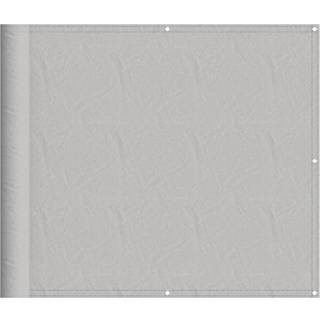 altanafskærmning 90x500 cm 100 % polyester lysegrå