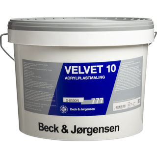 B&J 777 Velvet, Sokkel maling - 9,0 L