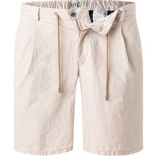HILTL Herren Bermudashorts beige Slim Fit