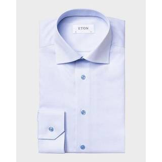 ETON Herren Hemd blau meliert