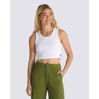 Vans - Drew Rib Tank, Woman, White, Size: XL - White - XL