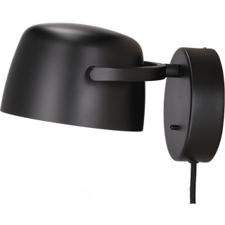 Scandi Living Halo væglampe Ø16 cm Black