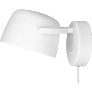 Scandi Living Halo væglampe Ø16 cm White