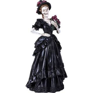 Gothic-Braut Skelettfigur 33cm