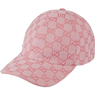 Gucci GG Supreme canvas baseball cap - pink - L