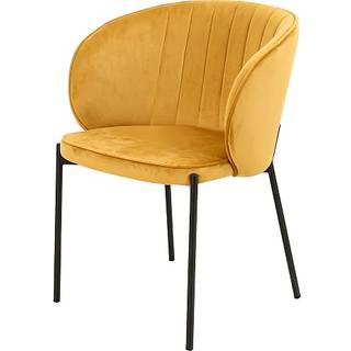 Michelle spisebordsstol - karry velour