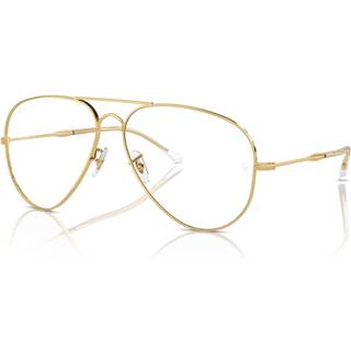 Ray - Ban Unisex RB3825 OLD AVIATOR 001/GG Solbriller Metal Guld Blå Pilot Fotokromatisk
