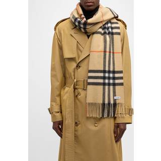 Check Cashmere Scarf - TU