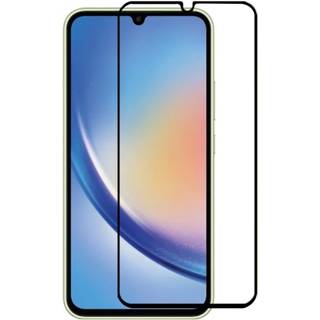 SKALO Samsung Galaxy A35 5G FULL-FIT Hærdet Glas Skærmbeskyttelse - Sort