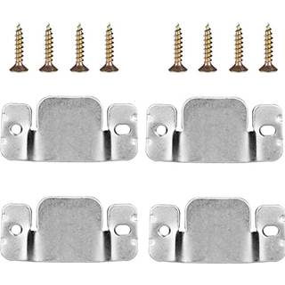 Mudder Universal Sectional Couch Bracket Sofa Interlocking Sofa Connector Bracket Couch Sectional Connectors With Screws Sectional Sofa Clips 4 s