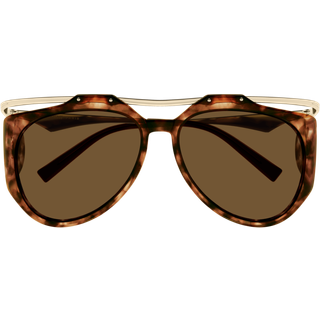 SAINT LAURENT Kvinde SAINT LAURENT SL M137 AMELIA 002 Solbriller Bio-injiceret Havana Brun Pilot