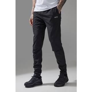Mens Black Tall Man Active Tapered Fit Jogger