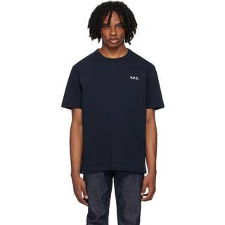 A.P.C. Boxy Fit Petit VPC T-Shirt Dark Navy/Ecru