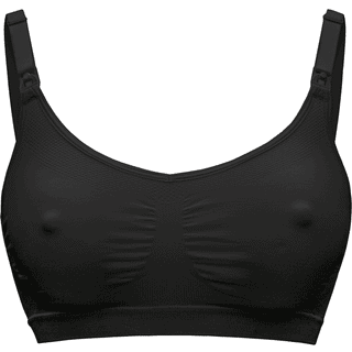 medela Keep Cool graviditets- og amme-bh, sort, str. XL