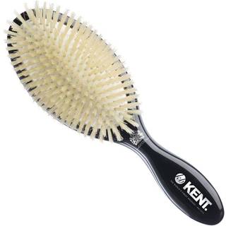 Kent Brushes Classic Shine Large Soft White Pure Bristle Hairbrush