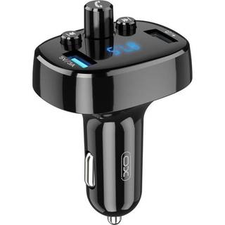 XO FM-sender med Bluetooth MP3 og USB-opladning 15W