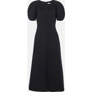 Gabriela Hearst Niahm wool and silk maxi dress - black - XXS