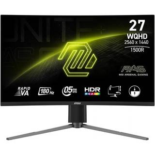 MSI MAG 27CQ6PF 27" VA buet gaming-skærm - På lager i butik