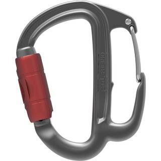 Petzl Freino Z Twist Lock Karbiner Låsekarabin størrelse 75 g farve grå/sort