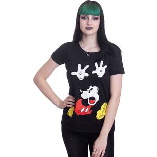 DISNEY - T-Shirt - Mickey Mouse Panic Face - GIRL (XL)