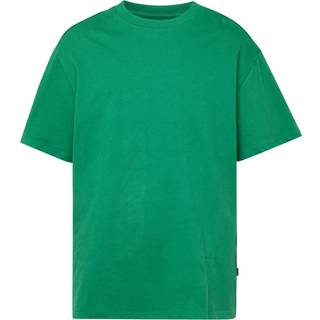 Ensfarvet Crewneck T-shirt